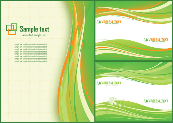 free vector Green packaging u0026amp background vector